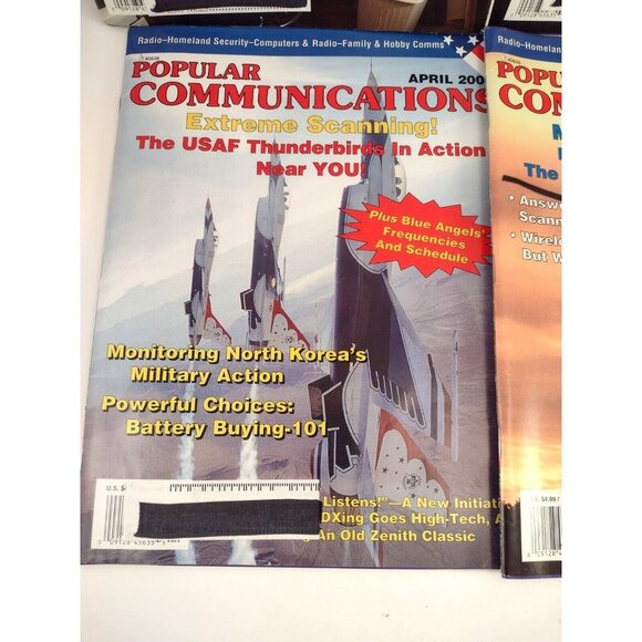 Popular Communications Magazine 2003 Lot of 6 Satellite Radio War Korea Hobby - Picture 7 of 9